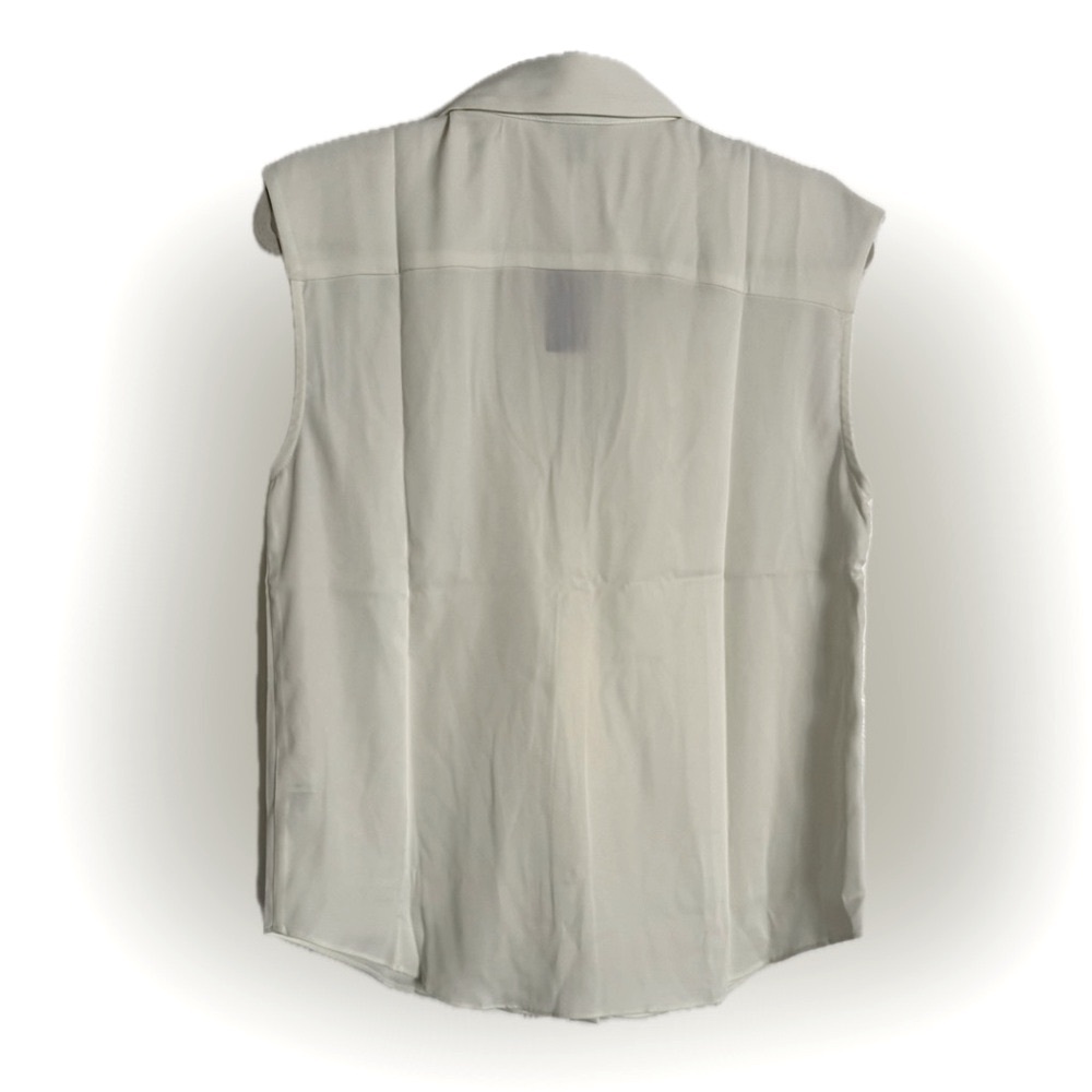 RW&CO. Sleeveless Ruffle Blouse SIZE SMALL NEW - Picture 4 of 12